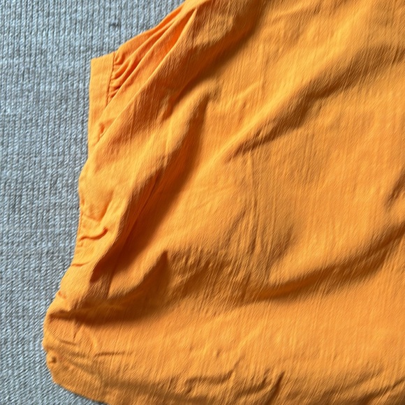 Free People Brea One Shoulder Top. NWOT. Marigold - Picture 9 of 15